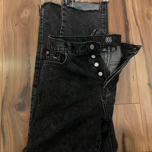 BDG black jeans straight leg